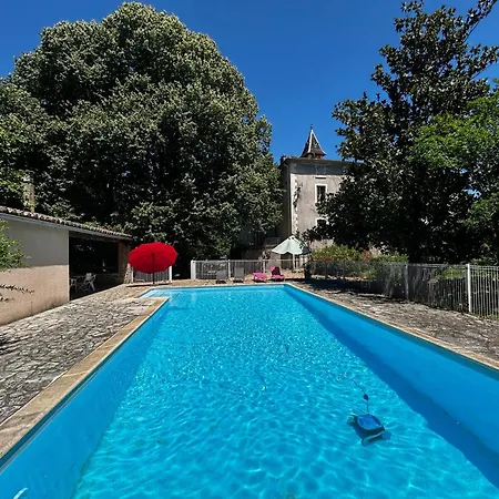 Charmante A Avec Piscine Privee 빌라 Berrias-et-Casteljau
